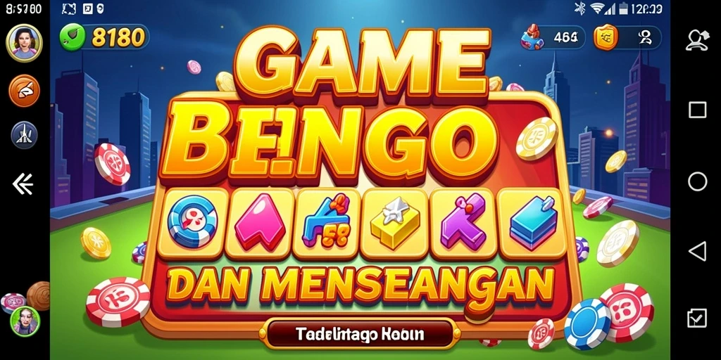 Tampilan gameplay Bingo yang seru dan interaktif.
