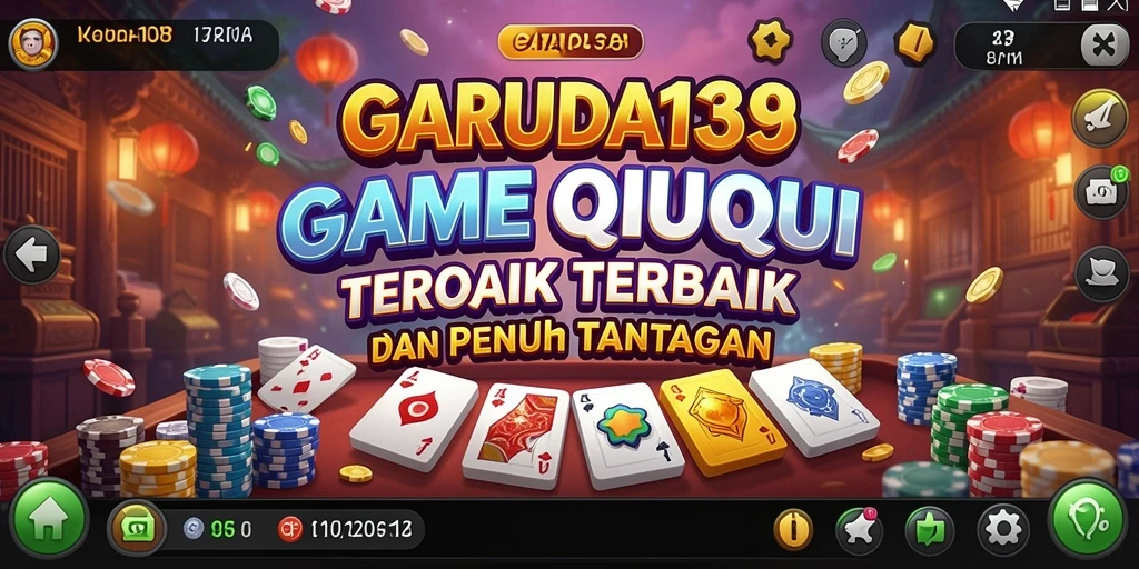 Tampilan gameplay yang menarik dalam GARUDA138 dengan suasana QiuQiu.