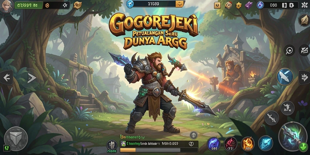Gameplay ARPG yang mendebarkan di GOGOREJEKI.