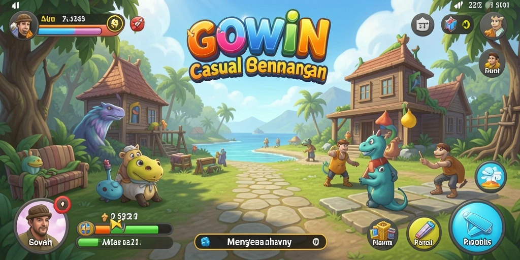 Tampilan gameplay GOWIN yang seru dan penuh tantangan.