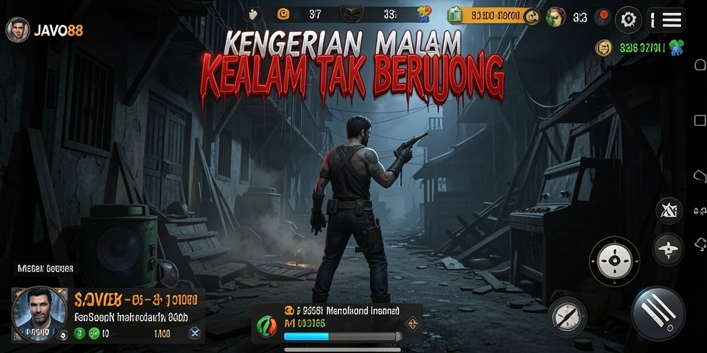 Gameplay menegangkan dalam suasana yang mencekam.