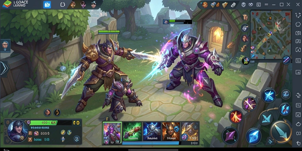 Tangkapan layar gameplay LGOACE yang seru dan menegangkan.