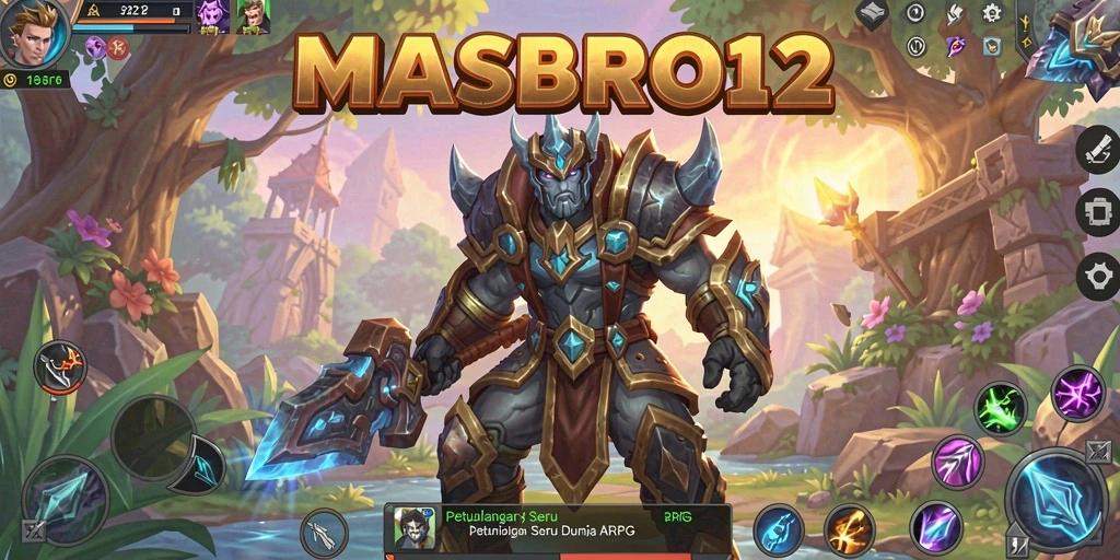 Gameplay seru dan grafis menawan dalam MASBRO12.