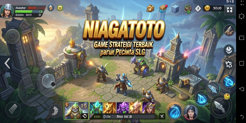 Tampilan gameplay yang menegangkan dan menyenangkan dari NIAGATOTO.