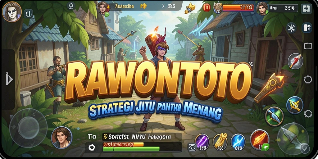 Tampilan menakjubkan dari permainan strategi RAWONTOTO.