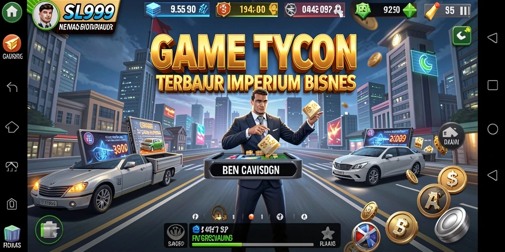Tampilan gameplay SL999 yang menarik dan berwarna-warni.