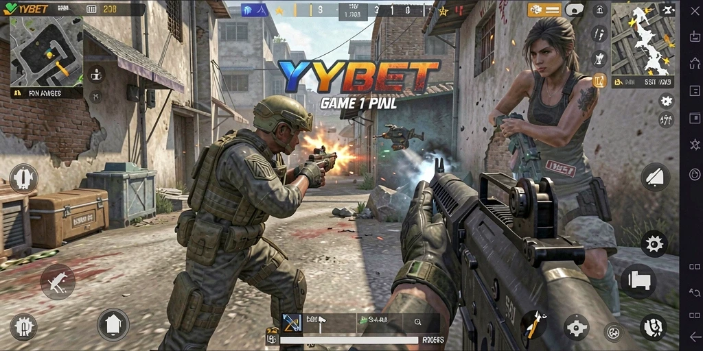 Tampilan gameplay YYBET yang menegangkan dan penuh aksi.